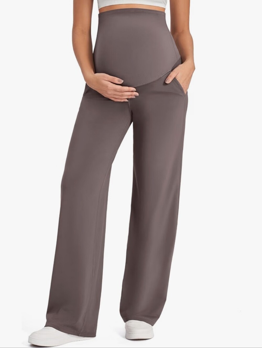 Maternity Wide-Leg Pants